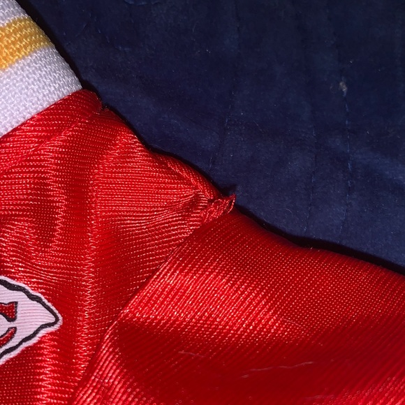 NFL Dog Red and Yellow Chiefs Jersey - Medium - Picture 6 of 7
